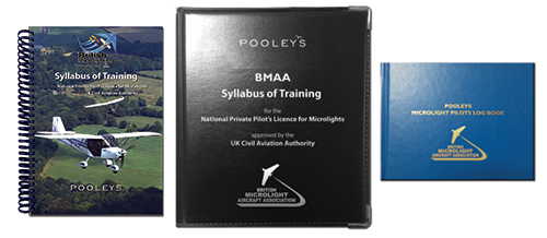 Syllabus of Training for the NPPL for Microlights + Microlight Log Book in BINDER - BMAA