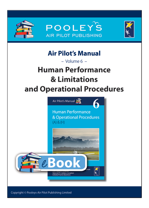 Air Pilot's Manual Volume 6 Human Performance & Operational Procedures – eBook only