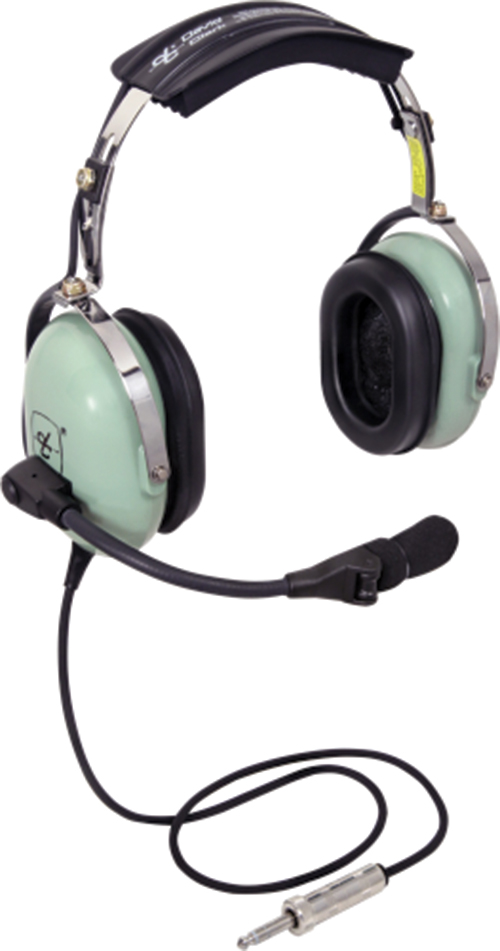 David Clark H3530 Series 3000 Wired Headset Designed for Tug Drivers in Pushback Operations