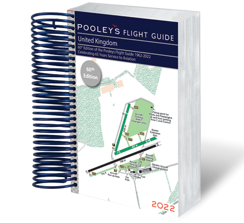 Pooleys 2022 United Kingdom Flight Guide – Spiral Edition