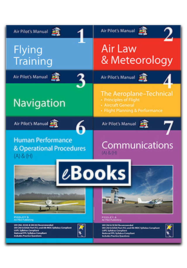 Air Pilot's Manual Volumes 1–4, 6 & 7 eBooks APM Pack for PPL (A)