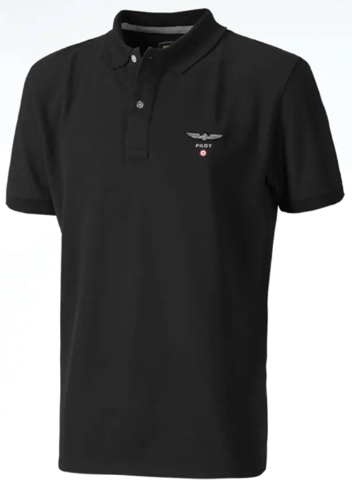 Design4Pilots - Polo Shirts Black