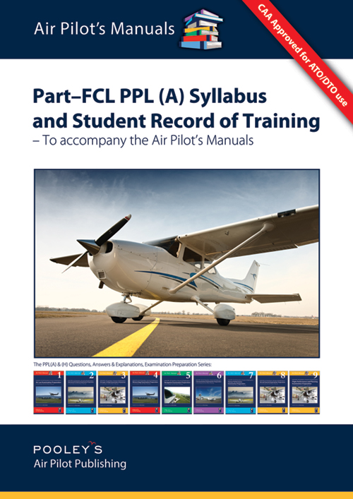 Part-FCL PPL (A) Syllabus and Student Record of Training (Spiral/Canadian Bound)