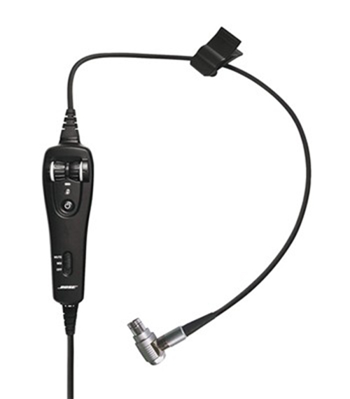 Bose A20 Headset Cable with 8-pin FISCHER Plug, Non-Bluetooth, Straight Cable (327070-2150)