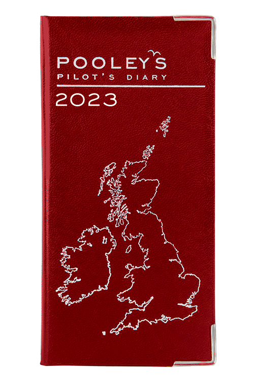 Pooleys Pilots Diary 2023 – Red