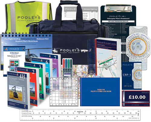Pooleys PPL Helicopter Pilot's Starter Kit (eBooks & Book Bundles)