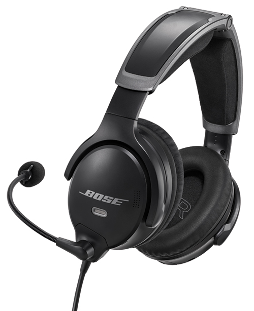 Bose A30 Headset with U174 plug (Helicopter), Bluetooth, High Impedance, Coiled Cable (857641-T130)