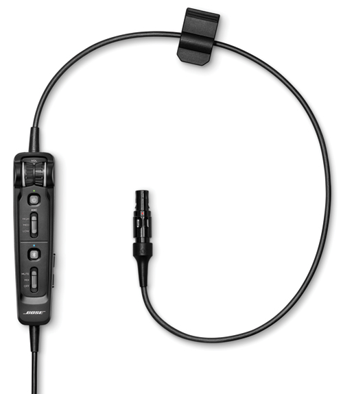 Bose A30 Cable with 6Pin Lemo, Bluetooth, High Impedance, Coiled Cable (857642-T140)