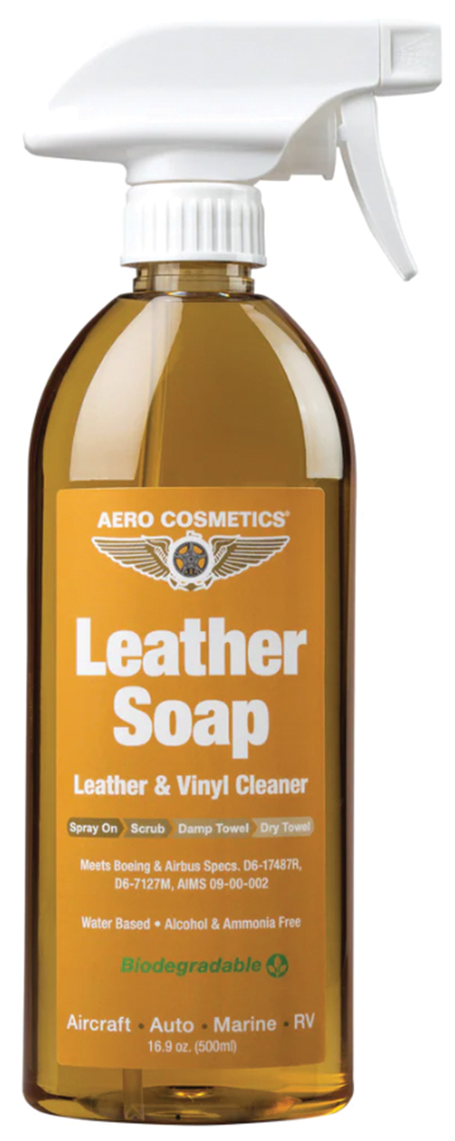 Leather Soap 500ml - Leather & Vinyl Cleaner- Aero Cosmetics
