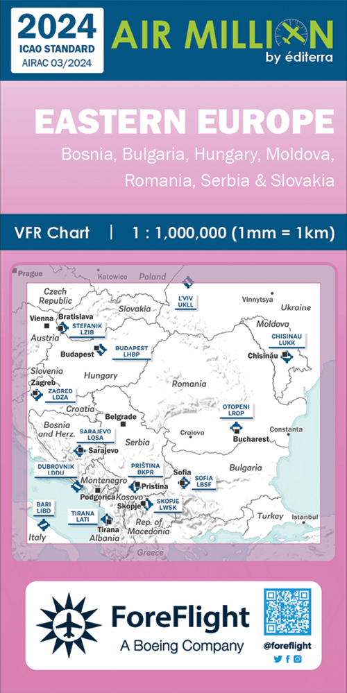 Air Million Edition 2024 – Eastern Europe, Bosnia, Bulgaria, Hungary, Moldova, Romania, Serbia and Slovakia