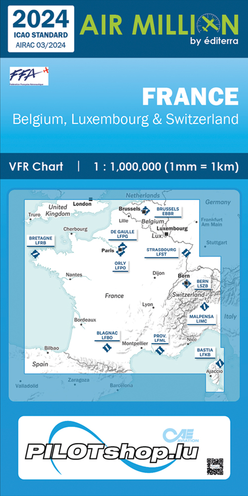 Air Million Edition 2024 – France (Belgium, Luxembourg & Switzerland)