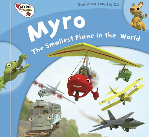 Myro, The Smallest Plane in the World - Song Book with Audio CD