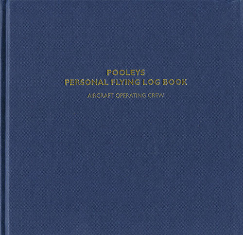 Pooleys Original Commercial Pilots Log Book