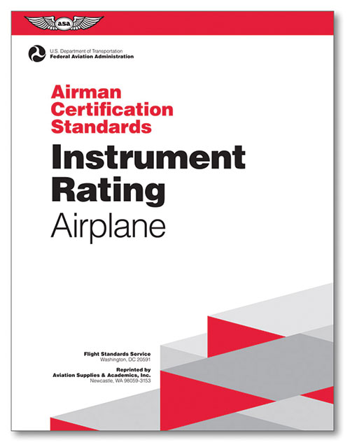 Airman Certification Standards: Instrument Rating (Airplane) - ASA