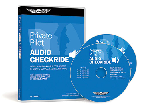ASA Private Pilot Audio Checkride CD