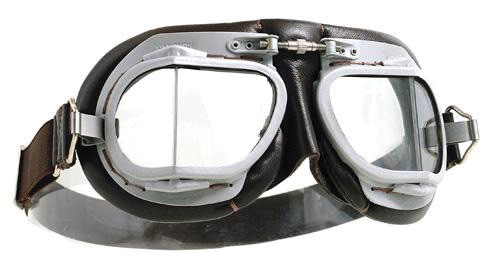 Halcyon Mark 9 Vintage Flying Goggles - Brown