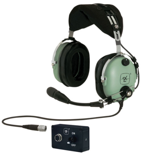 David Clark H10-13XP Permanent Panel Power Module Headset + FREE Headset Bag
