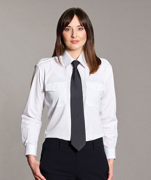 Uniform Ladies Pilot Shirts - Long Sleeve