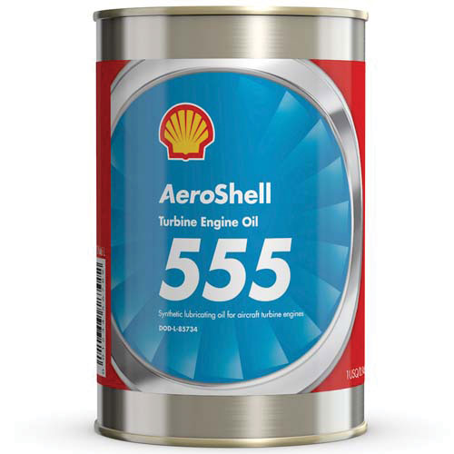 Aeroshell Turbine Oil 555 – Case 24 x 1 USQ (DEF STAN 91-100 OX-26)