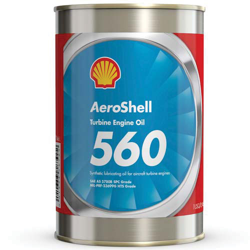 Aeroshell Turbine Oil 560 – Case 24 x 1 USQ (MIL-PRF-23699F)