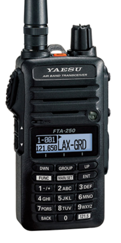 Yaesu FTA-250L Air Band Transceiver