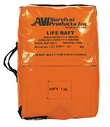 Survival Life Raft 4-6 person with Canopy (UK MAINLAND ONLY - 3 DAYS)