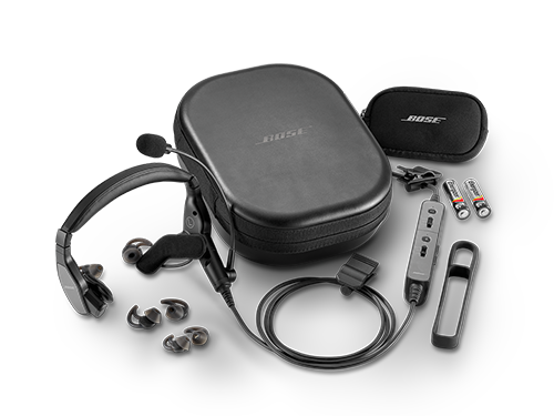 Bose ProFlight Series 2 Aviation Headset with Dual Plug (Fixed-Wing), Non Bluetooth (789812-2020)