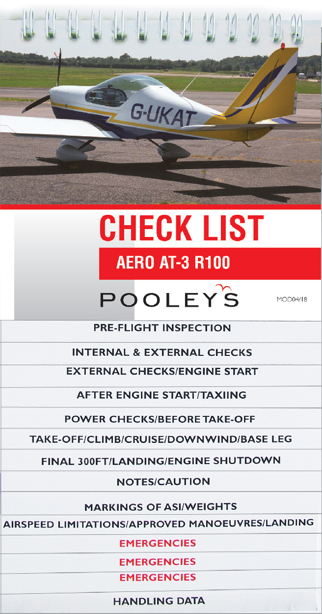Aero AT-3 R100 Checklist