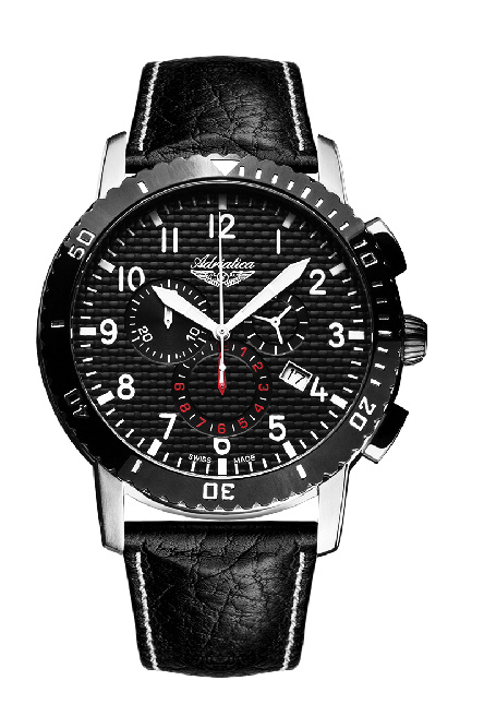Adriatica Swiss Made Ronda 5030 Watch with Leather Strap A1088.Y224CH